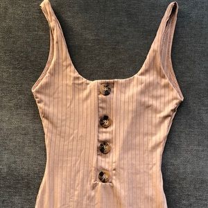 Pretty Little Thing Nude bodysuit